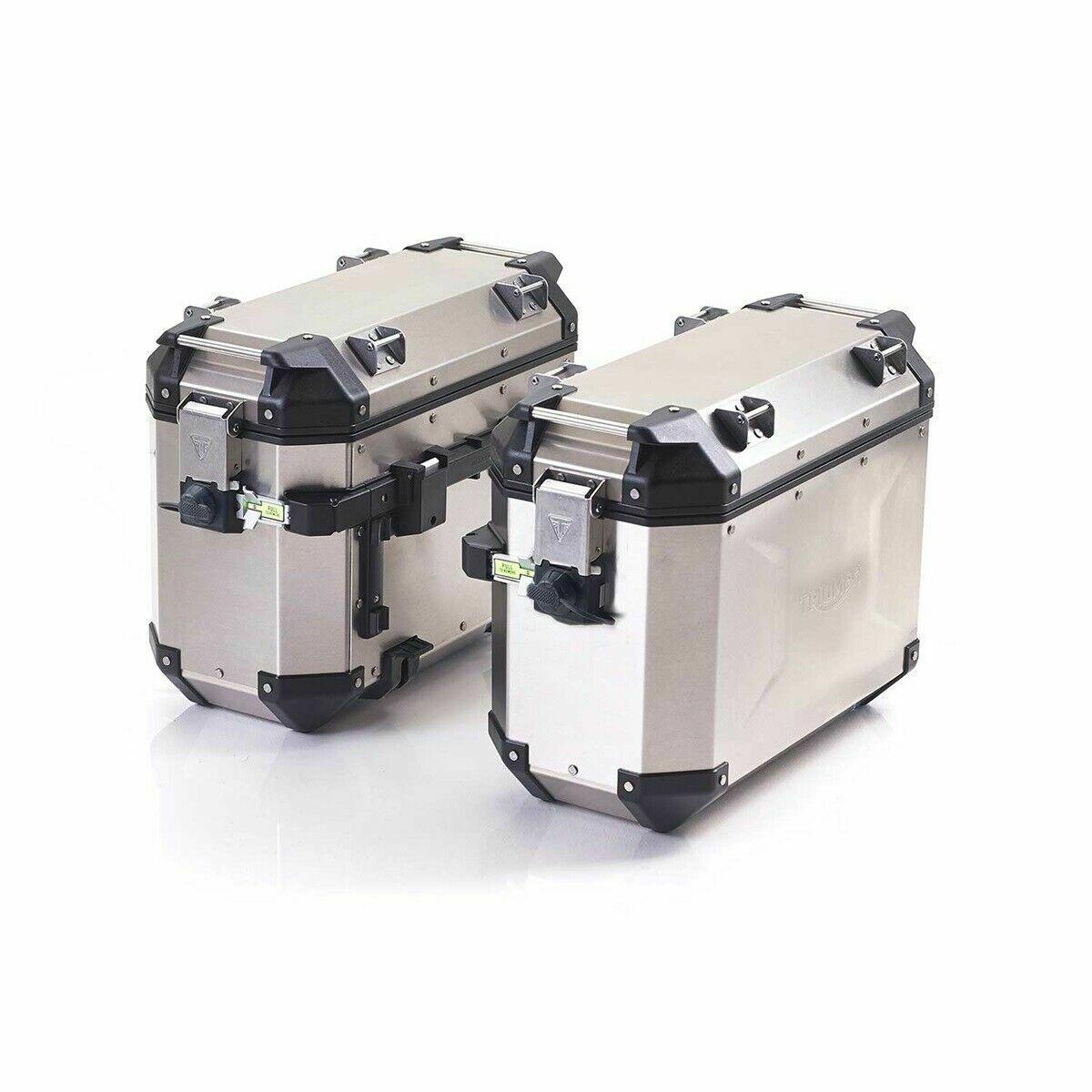 equipaje-triumph-pannier,-aluminium,-kit,-silver